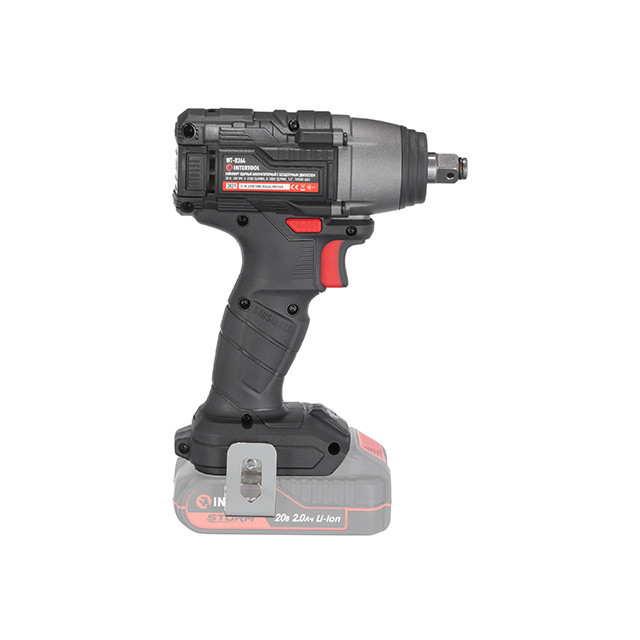 Гайковерт акумуляторний INTERTOOL WT-9364, 20 В, 300 Nm, 2500 об/хв, 3000 уд/хв, 1/2", без ЗП та АКБ - потужний гайковерт Львів - фото 7