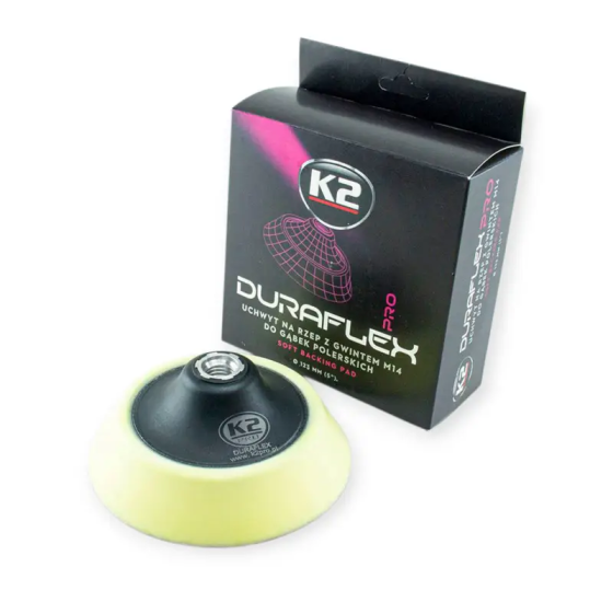 Держатель для полировальных кругов на липучке К2 DURAFLEX SOFT BACKING PAD 123 мм Чортков