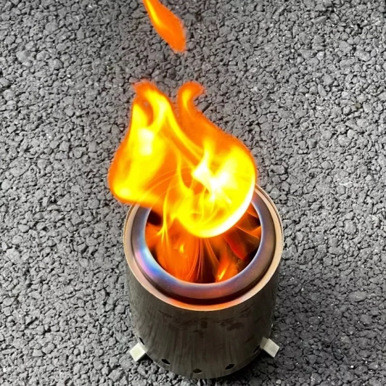 Туристична дров'яна піч CHL-015 (Метал) Київ