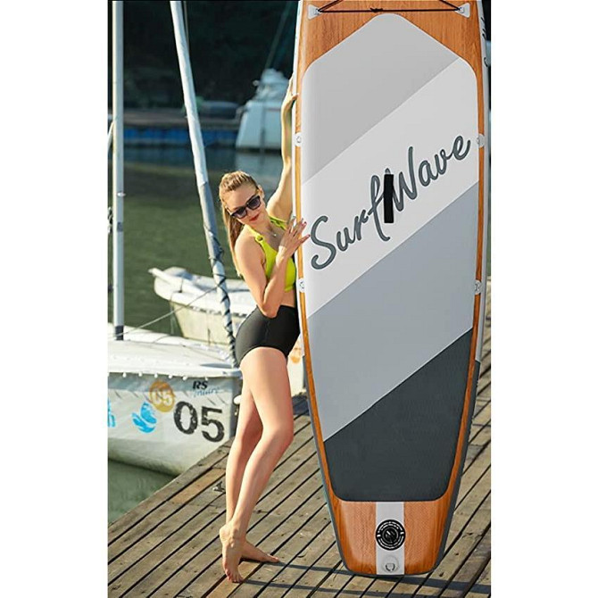 Доска SUP Surfwave grey серый 11 Дніпро - фото 3