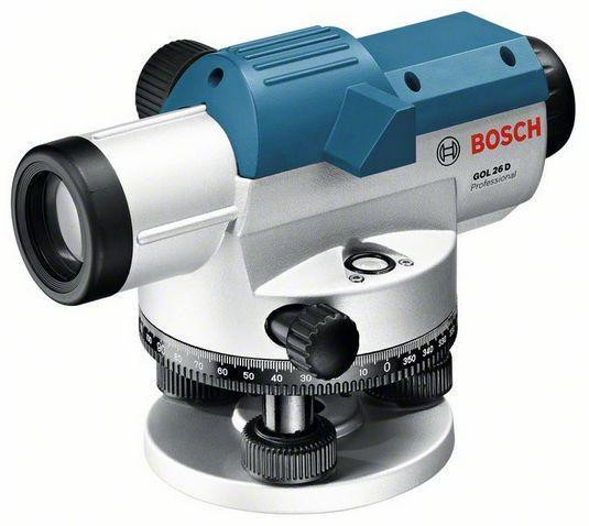 Рівень-нівелір оптичний Bosch GOL 26 D (0601068000): 360 градусів, до 100м, 26х зум Київ - фото 2