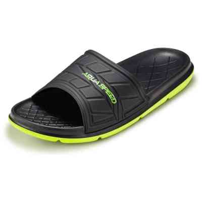 Шльопанці Aqua Speed Aspen 534-07 чорний, жовтий 45 (5908217684899) Вінниця