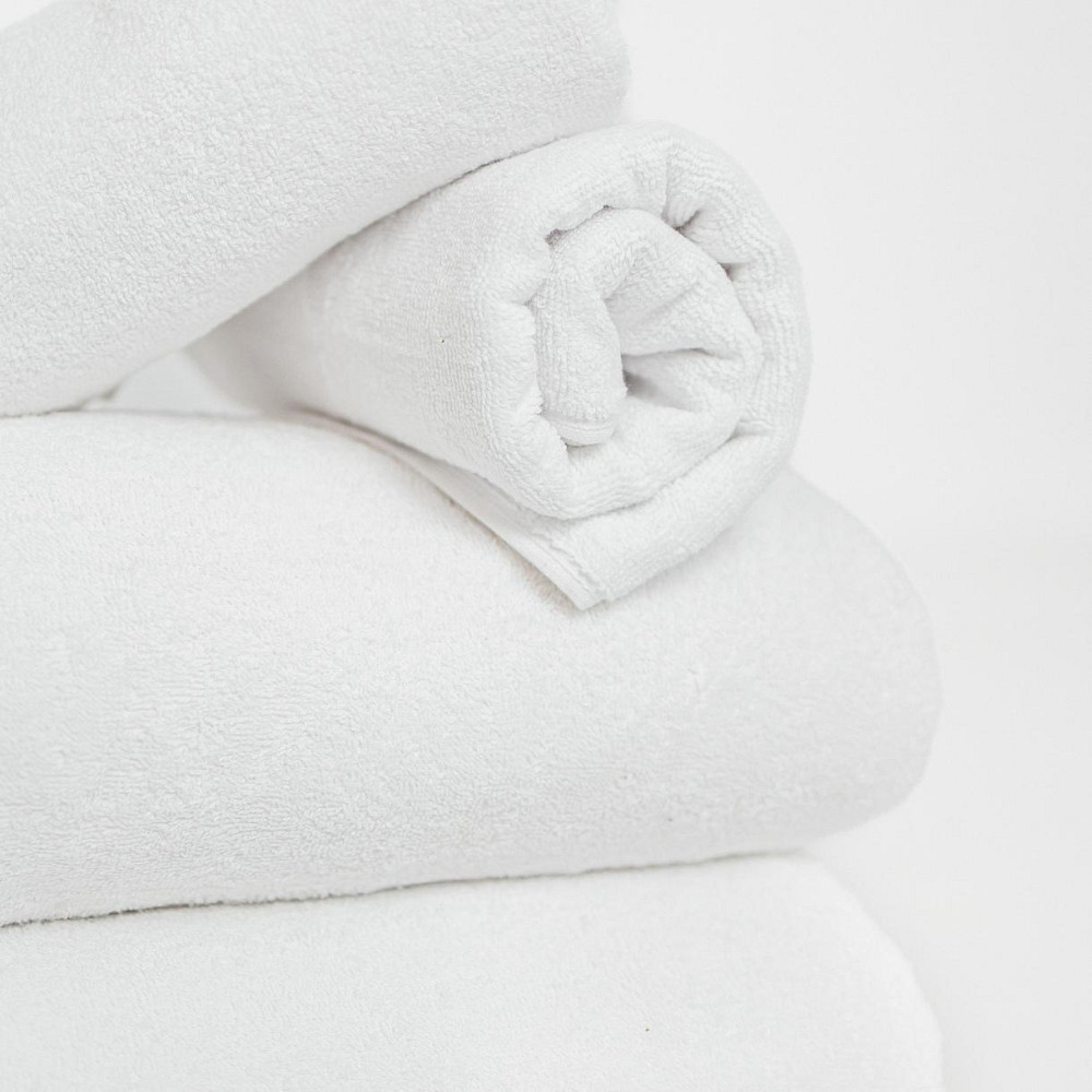 Набір Махрових рушників , Махра,Білий,50/90 та 70/140 Київ - фото 4