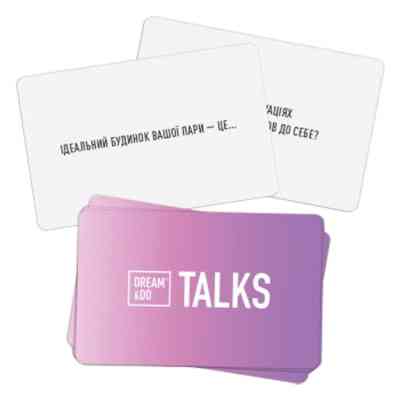 Настольная игра 18+ 1DEA.me Игра-разговор Dream&Do Talks - Love edition, украинский (13195) Винница