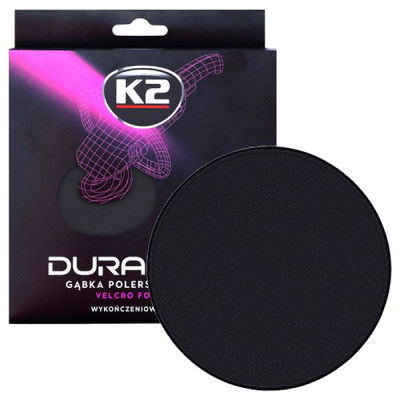 Губка для мытья K2 з липучкою для полірування, чорна (фінішна) (L614) Винница - изображение 4