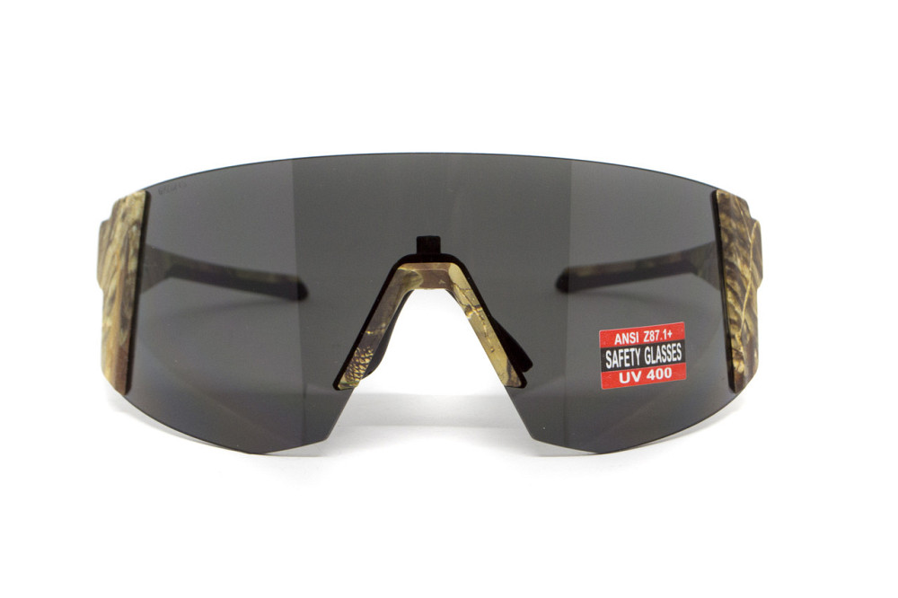 Окуляри захисні Global Vision Astro Camo (gray), сірі в камуфльованій оправі (з можливістю установки діоптрійної вставки) Запорожье - изображение 2