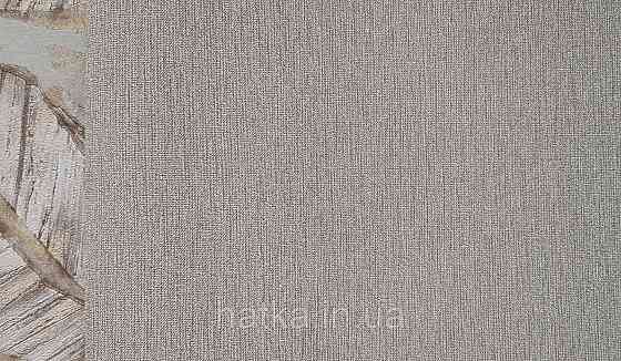 Шпалери вінілові на флізеліновій основі Rasch Ascona 1.06х10 однотонні структурні тонка смужка темно-сірі Київ
