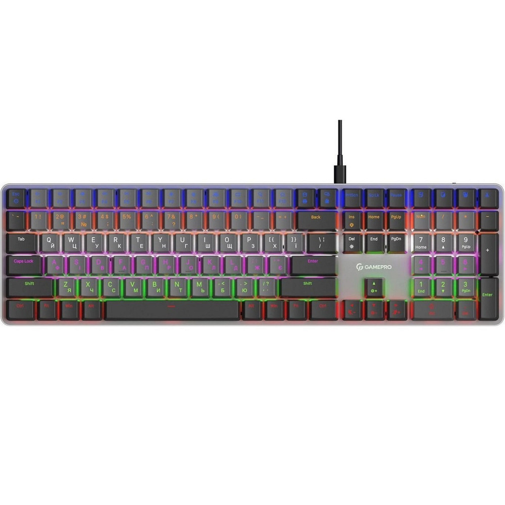 Клавіатура GamePro MK145R Red Swich Low Profile Dark Gray ( Сірий ) Харьков - изображение 1