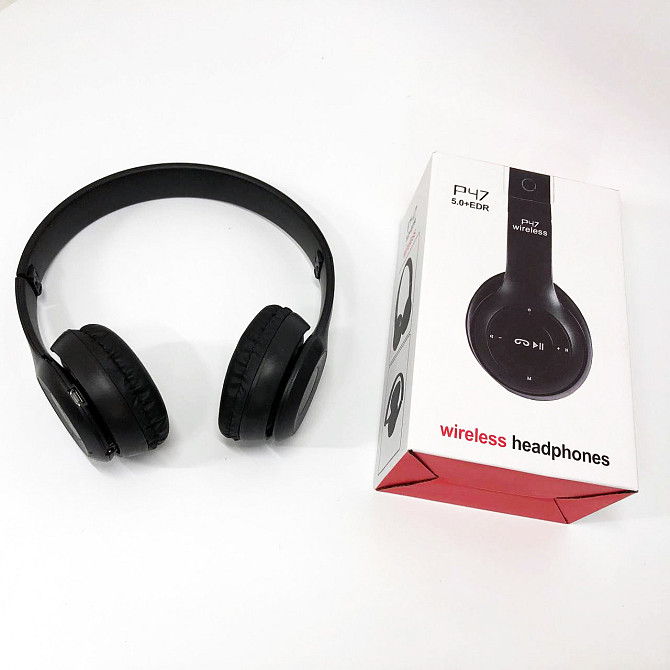 Блютуз наушники Headset, Безпроводные наушники с встроенным микрофоном Хорошие для телефона ID-36 Львов - изображение 5
