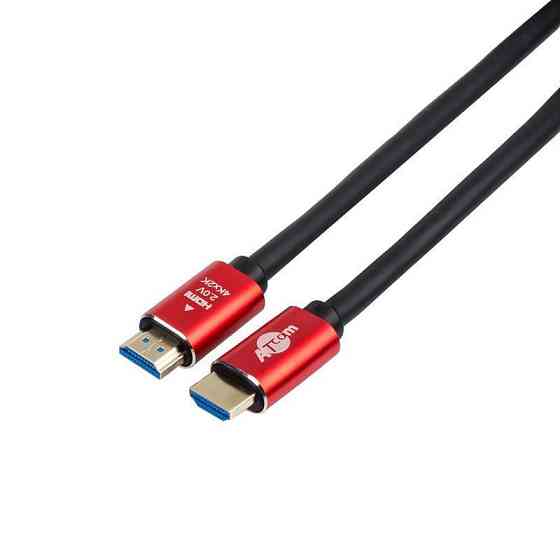 Кабель Atcom HDMI — HDMI V 2.0, (M/M), 20 м, Black/Red (24920) ( Червоний ) Харьков