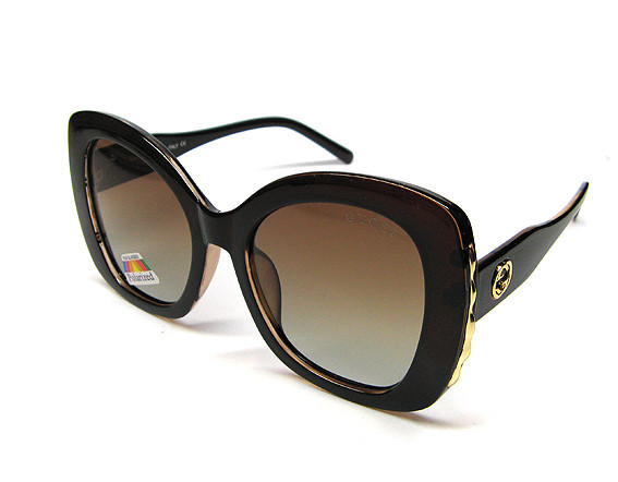 Окуляри від сонця великі коричневі Київ - фото 1