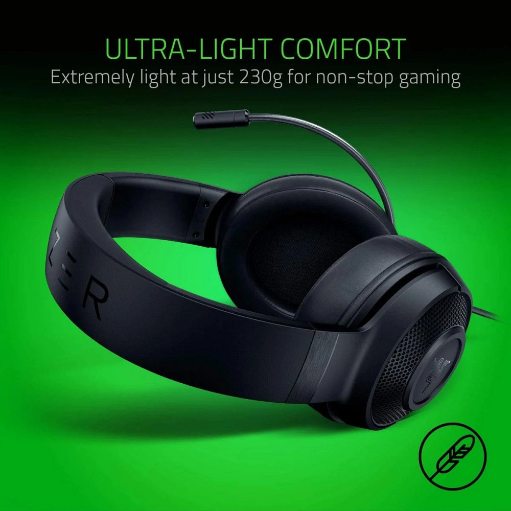 Гарнітура Razer Kraken X Lite Black (RZ04-02950100-R381) Чорний Харьков - изображение 9