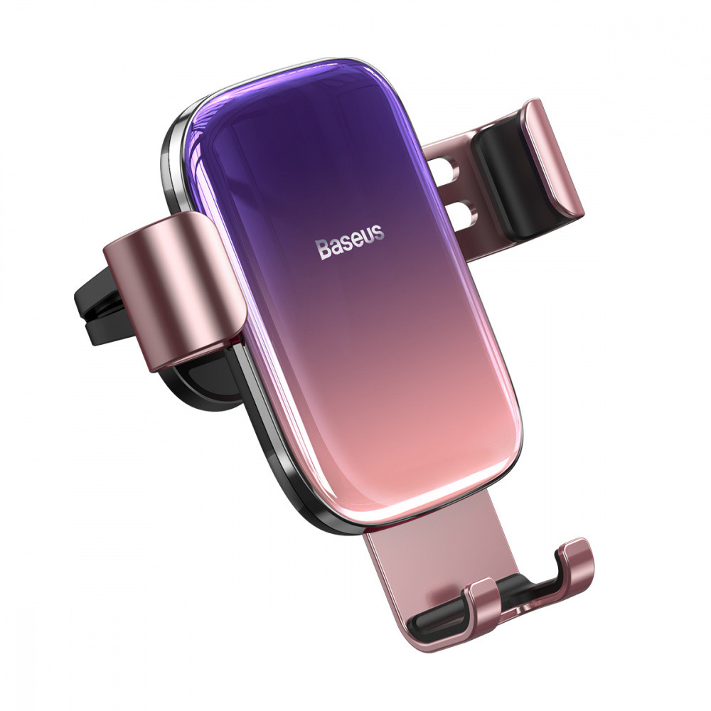 Тримач телефону автомобільний Baseus Glaze Gravity Car Mount чорний Львів - фото 7