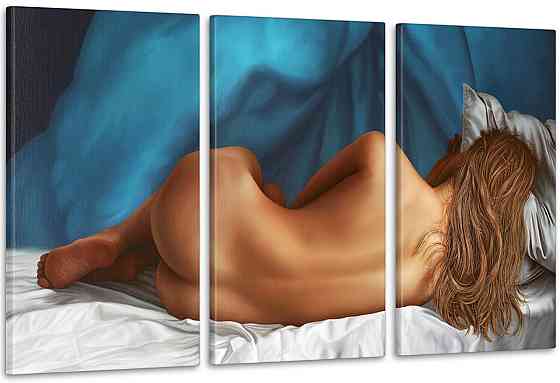 Модульная картина Девушка Аrt-228_3А 70x130 см Киев