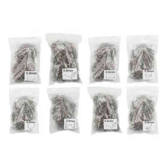 Набір скоб 800 шт. для гарячого степлера термостеплери, 8 різновидів Винница