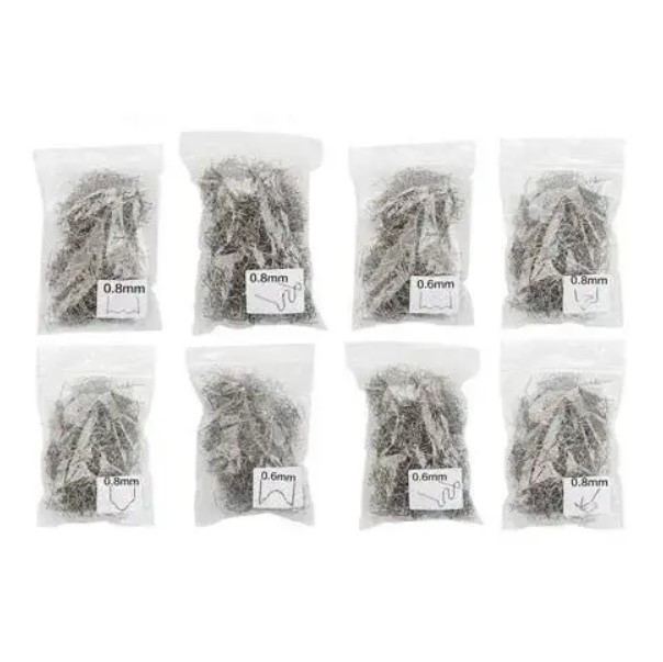 Набір скоб 800 шт. для гарячого степлера термостеплери, 8 різновидів Вінниця - фото 1