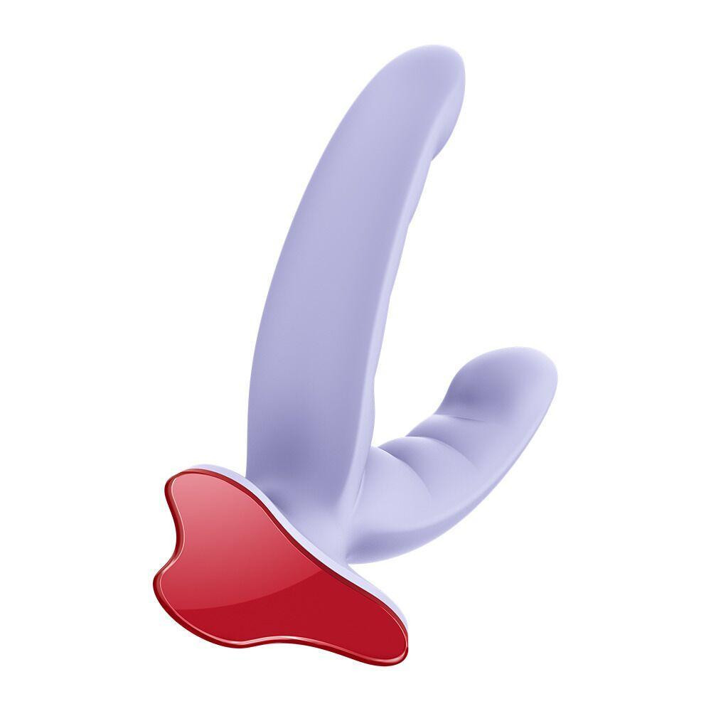 Двойной фаллоимитатор Fun Factory RYDE Purple, гибкие стволы, присоска Sex Aura Киев - изображение 2
