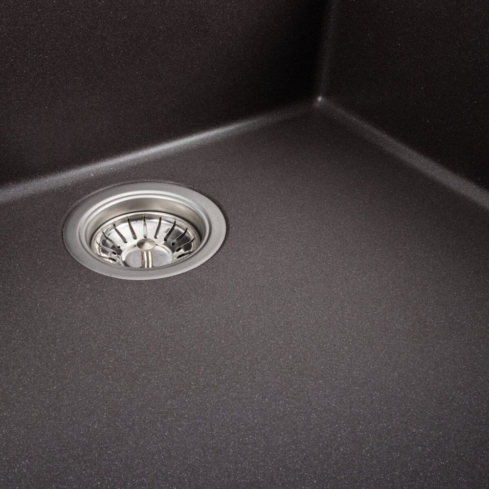 Гранітна мийка для кухні VALESO 5444 OASIS матовий Гренадін Коломия - фото 6