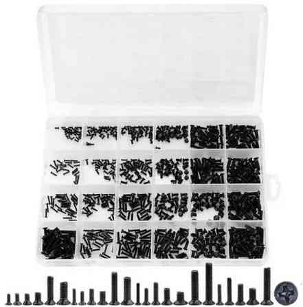 Гвинти потаємні для ноутбуків M1.4 М1.7 М2 М2.5 M3, 720 шт. Винница