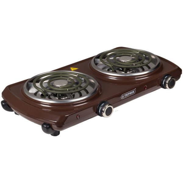 Электроплитка ТЕРМИЯ ЭПТ 2-2,0/230 (с) М2 коричневая Киев - изображение 1