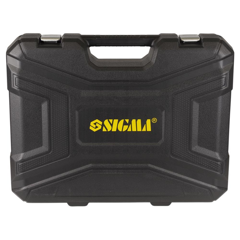 Набір насадок торцевих і біти 1⁄4" 3⁄8" 1⁄2" 176 шт CrV SIGMA (6003821) Київ - фото 5