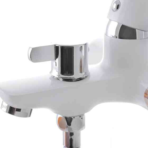 Ваннный смеситель Ibergrif Square M13222W (IB0033) современный дизайн Харьков