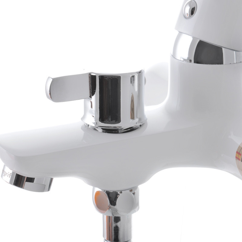 Ваннный смеситель Ibergrif Square M13222W (IB0033) современный дизайн Харьков - изображение 2