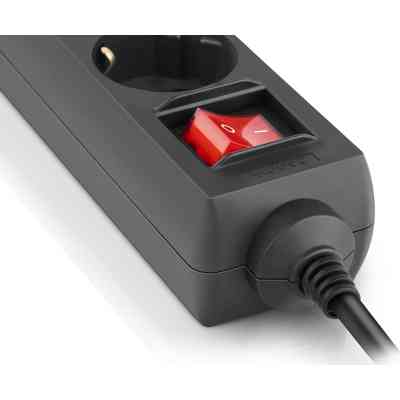 Сетевой фильтр питания REAL-EL RS-PROTECT M 10m, black (EL122300037) Винница