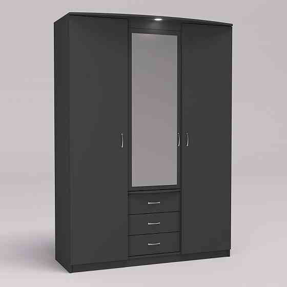 Шкаф Диана, Антрацит, 1500х650х2100 Львов