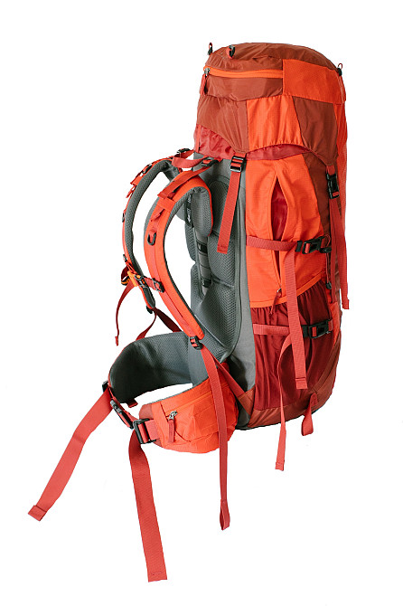 Туристический рюкзак Tramp Floki 50+10 красный Київ - фото 5