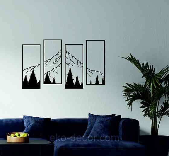 Декоративне настінне Панно «Гори», Декор на стіну Київ