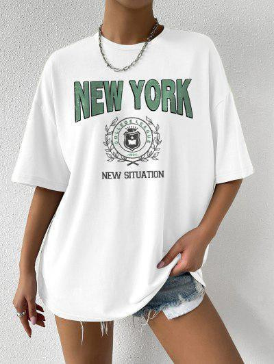 Футболка женская с принтом  48 Белая 2664085792 Днепр - изображение 1