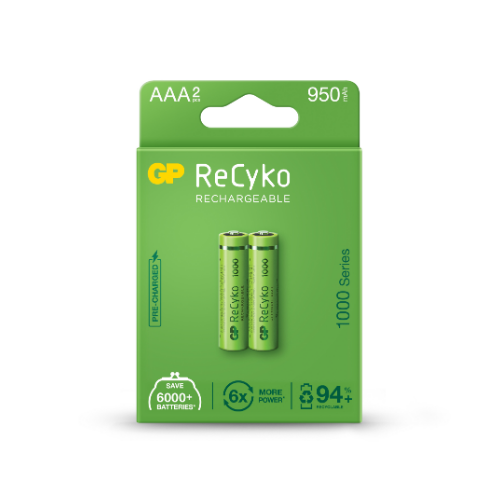 Акумулятор 100AAAHCE-EB2 950 mAh (бл-2шт) GP ReCyko Житомир