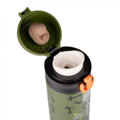 Поїльник-непроливайка Yes Термос Military 420 мл (708202) Вінниця - фото 2