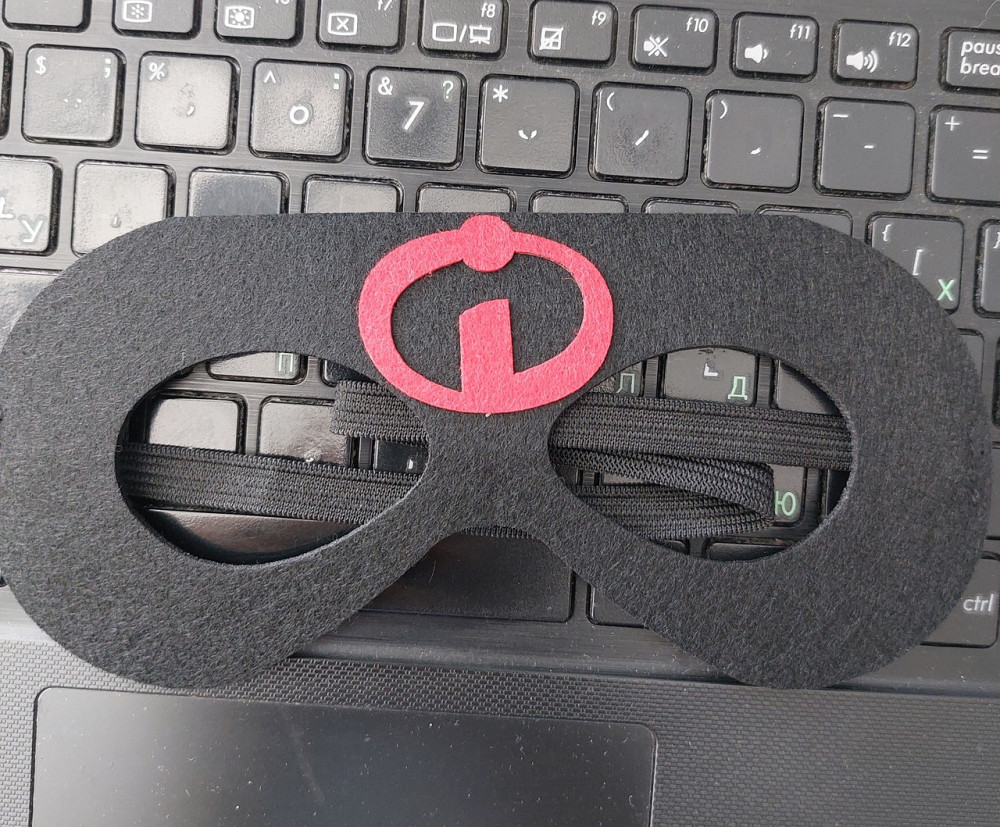 Дитяча маска Чорний Агент one size чорний Київ - фото 2