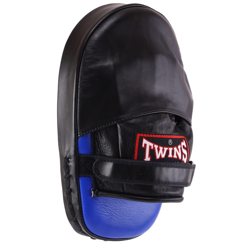 Лапа Пряма для боксу та єдиноборств TWINS PML-5-L ліва розмір 29x18x6 см синій-чорний Київ - фото 7