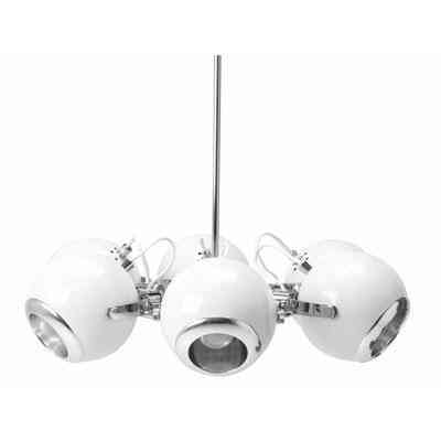 Люстра "Bebop Spots", біла Рівне