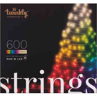 Гирлянда Twinkly Smart LED Strings RGBW 600, Gen II, IP44, длина 48м, черный (TWS600SPP-BEU) Винница