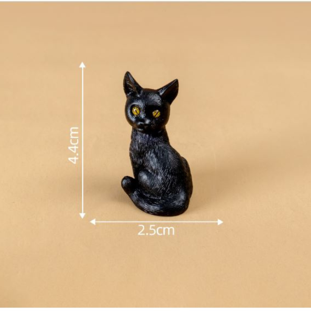 Фігурка Кошеня 4.5 х 2.3 см з серії "Кошенята з вазами" для флораріуму, моделювання Одеса - фото 7