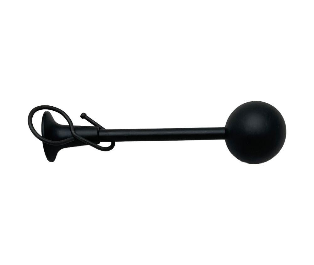 Підхват для штор Orvit Балло 115 х 30 мм Чорний Оксамит (00-00020804) Львів - фото 1