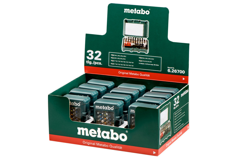 Набір біт Metabo Promotion 32 предмета (626700000) Киев - изображение 6