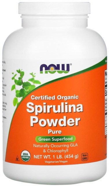 Спіруліна Now Foods Spirulina 454 грам Київ - фото 1
