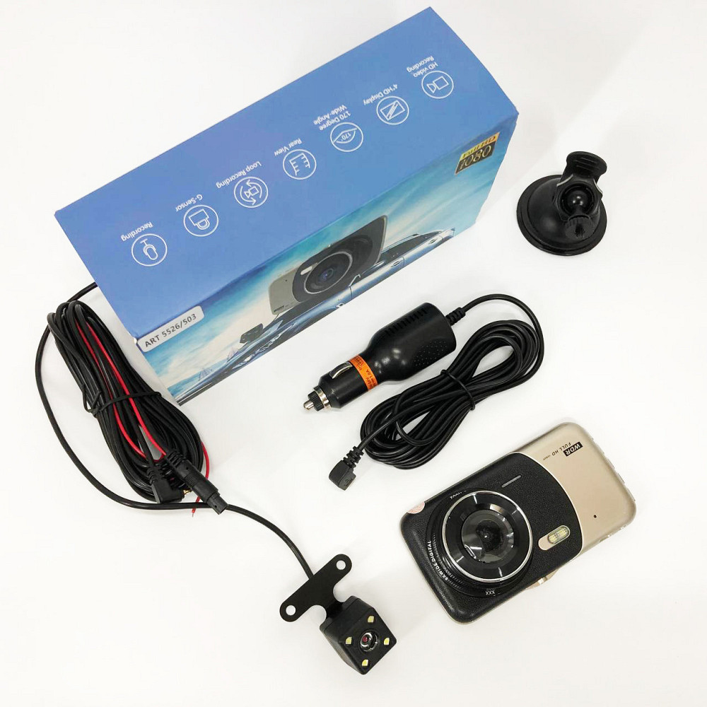 Пристрій для автомобіля з відеореєстратором MHZ DVR CT503 1080P, FO-759 Автореєстратор, Автореєстратори Київ - фото 4