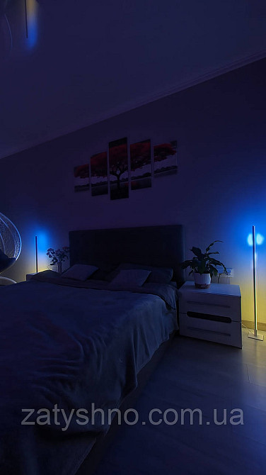 Смарт LED RGB Лампа Торшер Київ - фото 2