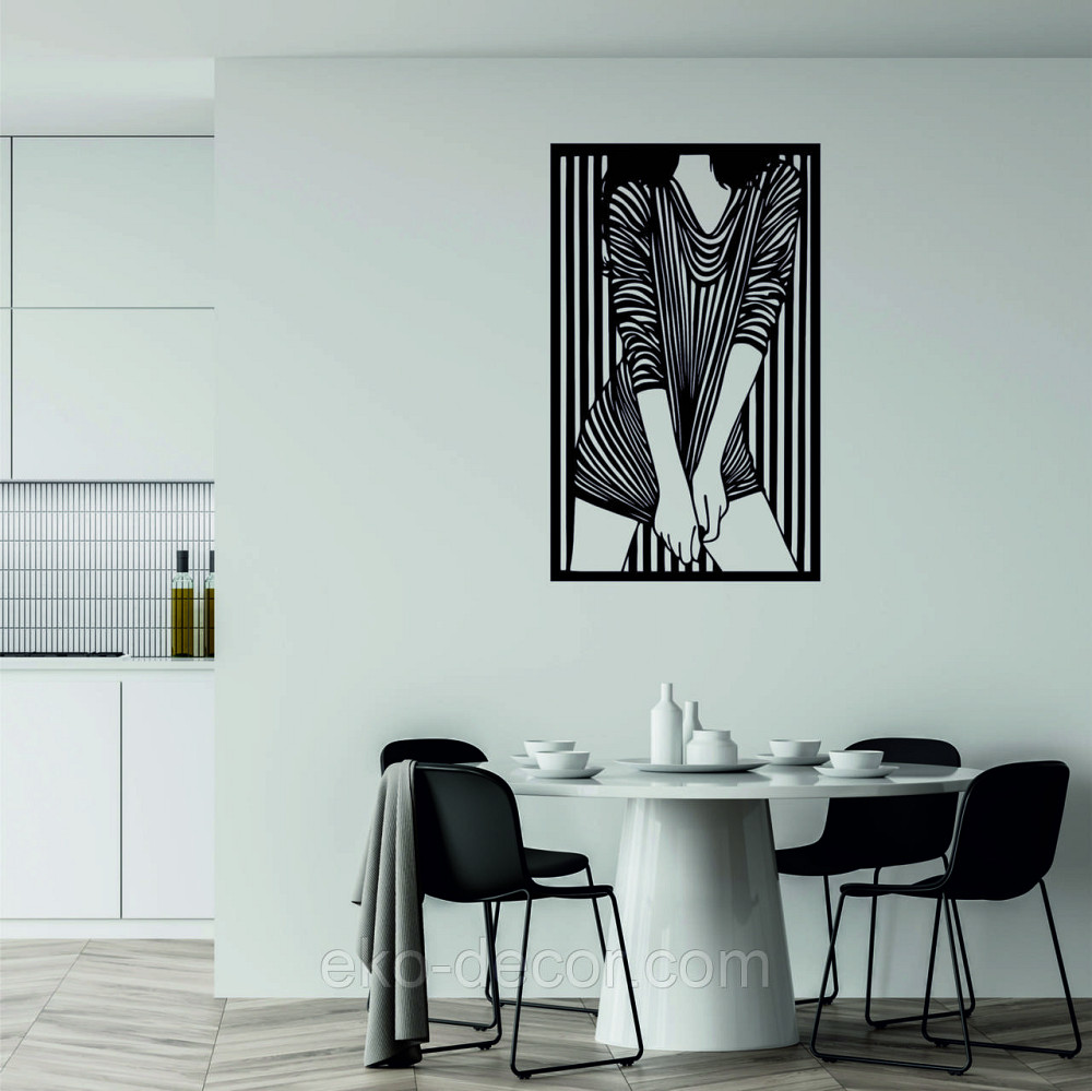 Декоративное настенное Панно «Девушка» Декор на стену Киев - изображение 6