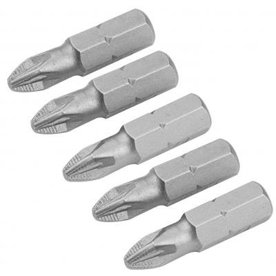 Набір біт Tolsen S2A хрестові РZ 2х25 мм, 5 шт (20273) Вінниця - фото 1