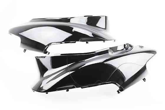 УЦІНКА Honda DIO AF-34 пластик - к-кт фарбований 5 деталей (голова під диск. гальмо з кришкою лючка), ЧОРНИЙ (брак фарбування, див.фото) Киев