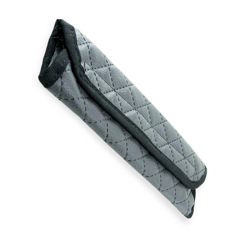 Чехол безопасности m кожзам серый, тисненый ремня Мукачево - изображение 1