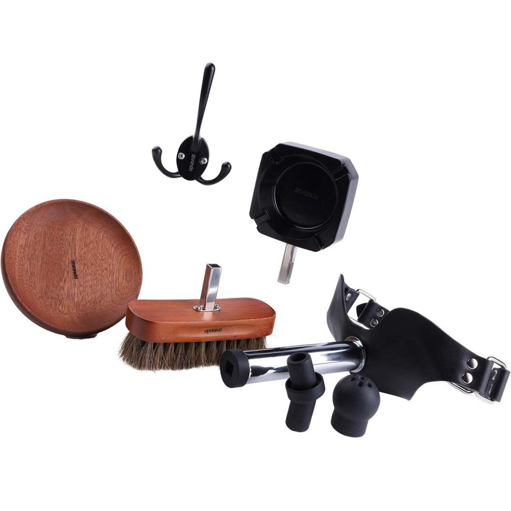 Набір для домінування LOCKINK SEVANDA Objectification Human Furniture Set, маска та 4 насадки Sex Aura Київ - фото 3