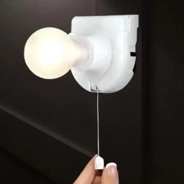 LED лампочка автономная подвесная светодиодная на батарейках портативная лампа на липучке в шкаф настенный ночник Одесса - изображение 5